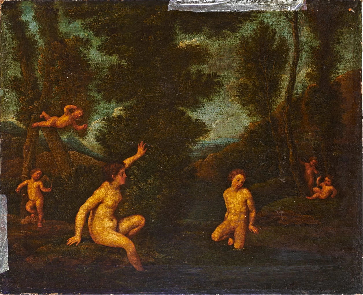 Salmace ed Ermafrodita - Dulwich Picture Gallery, Londra
